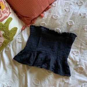 American Eagle scrunch tube top